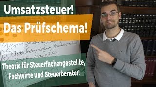 Das Prüfschema der Umsatzsteuer  Theorie für die Ausbildung zum Steuerfachangestellten [upl. by Bunnie]