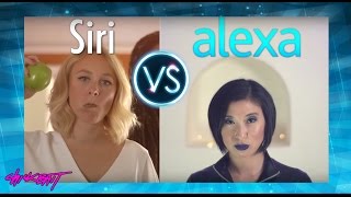 SIRI vs ALEXA  AI RAP BATTLE [upl. by Welker588]