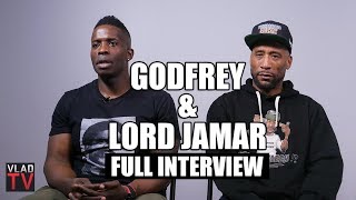 Lord Jamar amp Godfrey on Pusha T Blac Chyna Tekashi 6ix9ine Full Interview [upl. by Zolner627]