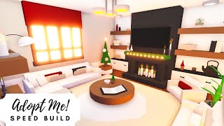 Gingerbread House PART 1 Christmas Theme Speed Build 🎄 Roblox Adopt Me [upl. by Raimund308]