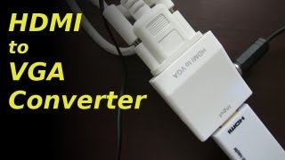 HDMI to VGA Converter [upl. by Ecile]