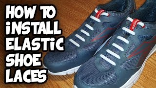 Elastic Shoe Laces  Stretchy No Tie [upl. by Enna683]