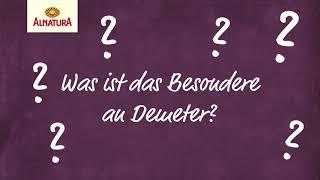 Was ist das Besondere an Demeter Demeter  Der älteste Bioanbauverband für Kinder leicht erklärt [upl. by Nanahs]