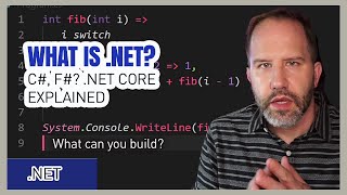 What is NET Whats C and F Whats the NET Ecosystem NET Core Explained what can NET build [upl. by Evod]