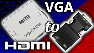 VGA to HDMI Showdown [upl. by Klotz]