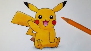 Comment dessiner Pikachu Tutoriel [upl. by Theresita]