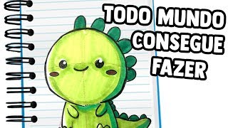 DESENHOS FÃCEIS PARA FAZER NA ESCOLA  TODO MUNDO CONSEGUE [upl. by Ronnica]