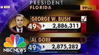 History Flashback How The 2000 Election Results Were Fought In The Courts  NBC News NOW [upl. by Arny]