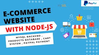 Node JS Build Ecommerce Website nodejs [upl. by Key]