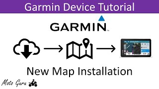 How to install a new map on a Garmin Device [upl. by Alfeus170]