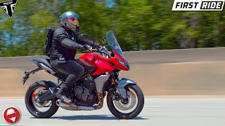 2022 Triumph Tiger 660  First Ride [upl. by Arrim]