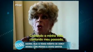 Dercy deixa recado para Silvio Santos dois dias antes de morrer [upl. by Anton]