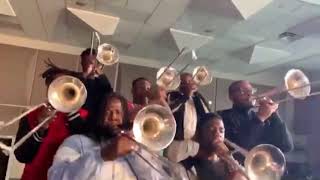 Benedict College Trombones Funk Phi Slide “Black amp Blues” [upl. by Fina]