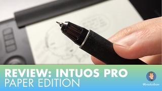 Review Intuos Pro Medium Paper Edition [upl. by Laverna]