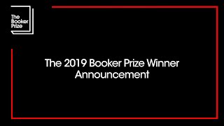 The 2019 Booker Prize Winner Announcement  The Booker Prize [upl. by Robenia]