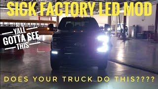 20172022 FORD Superduty STOCK OEM Emergency LED lighting UPGRADE [upl. by Guadalupe]