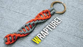 🧬Double DNA WRAPTURE Paracord Keychain  TUTORIAL [upl. by Lura]