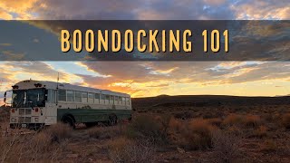 Boondocking 101  Its Easier Than You Think  RV Miles [upl. by Siusan]