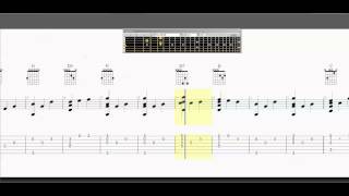 Guitar Tab  Edelweiss  How to Play  Arrangement  Fingerpicking  Slow [upl. by Kopp]