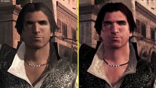 Assassins Creed 2 The Ezio Collection PS4 vs PC Original Graphics Comparison [upl. by Eneladgam348]