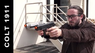 Colt 1911 Co2 Gas Airsoft Pistols  Review [upl. by Cindie]