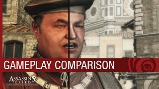 Assassins Creed The Ezio Collection Gameplay Comparison  Ubisoft NA [upl. by Chuu]