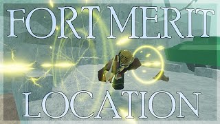 Directions to Fort Merit  Deepwoken [upl. by Ylehsa]