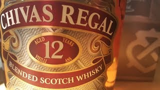 Whisky Review Chivas Regal 12 year old Blended Scotch Whisky [upl. by Bunting]