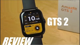 REVIEW Amazfit GTS 2 Smartwatch  Feature Packed GPS Sports Watch [upl. by Nanyk322]