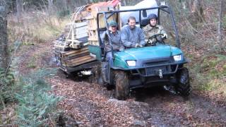 Polaris Ranger 6x6  hauling [upl. by Bernat]