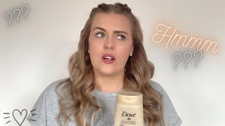 DOVE VISIBLE GLOW SELF TANNING LOTION  PRODUCT REVIEW [upl. by Yllaw]