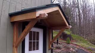 Home Made Roof Over Door [upl. by Shanta802]