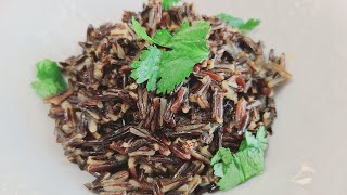 The BEST Wild Rice  Instant Pot [upl. by Ahsiki]