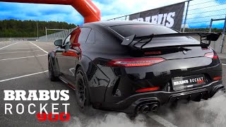 The NEW 2021 Mercedes GT63 S BRABUS 900 ROCKET  Review  Revs amp Fly By in under 2 minutes [upl. by Attenauq265]