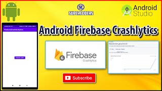 Android Firebase Crashlytics Tutorial  Firebase Crashlytics Integration [upl. by Ycal]