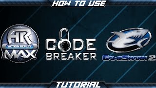 How to Use Action Replay Max Codebreaker and GameShark 2 Tutorial [upl. by Alaaj724]