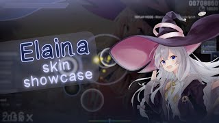 Elaina Skin Showcase osu [upl. by Darmit]