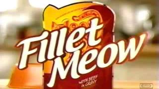 Meow Mix Fillet Meow  Television Commercial  2004 [upl. by Lesoj814]