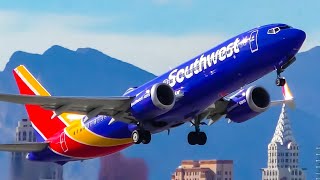 27 AWESOME Boeing 737 MAX Takeoffs amp Landings in 14 MINUTES [upl. by Kassaraba510]