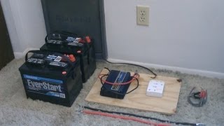 How to hook up Solar Panels with battery bank  simple detailed instructions  DIY solar system [upl. by Niwdla452]