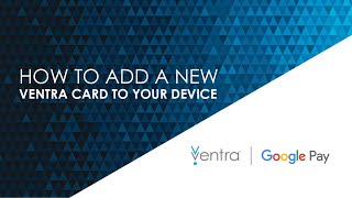 How To Add A New Ventra Card To Your Device [upl. by Granniah]