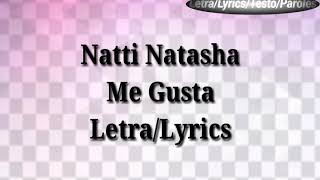 Natti Natasha  Me Gusta LetraLyrics [upl. by Hahcim]