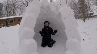 How to Build an Igloo for Beginners [upl. by Sandra43]