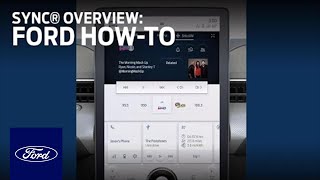 SYNC® Overview  Ford HowTo  Ford [upl. by Carena]