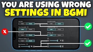 BGMI All New Basic amp Advance SETTINGSCONTROLS  Perfect BGMI Settings Guide  BGMI  Pubg Mobile [upl. by Mattie]