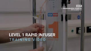 Level 1 Rapid Infuser Training Video [upl. by Aynek472]