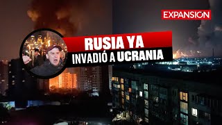 PRIMERAS HORAS de la INVASIÓN de RUSIA a UCRANIA  ÚLTIMAS NOTICIAS [upl. by Llorrac886]