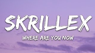 Skrillex Diplo Justin Bieber  Where Are U Now Lyrics [upl. by Myrtia139]