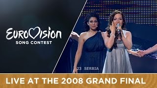 Jelena Tomašević feat Bora Dugic  Oro Serbia Live 2008 Eurovision Song Contest [upl. by Yenahteb976]