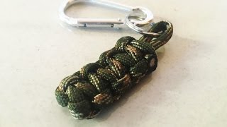 How To Make The Easiest Paracord Keychain  WhyKnot [upl. by Narra806]